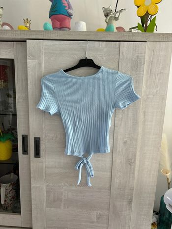 Haut bleu taille M