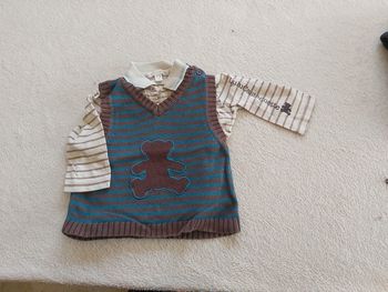 Ensemble t-shirt gilet