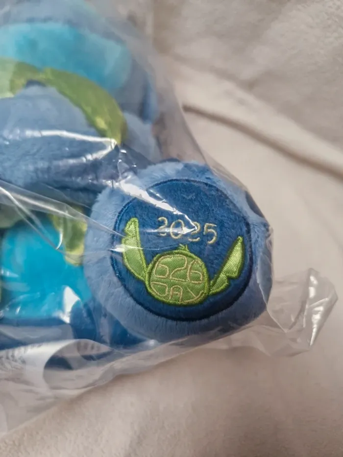 Neuf jolie peluche stitch avec ça grenouille disney - photo numéro 3