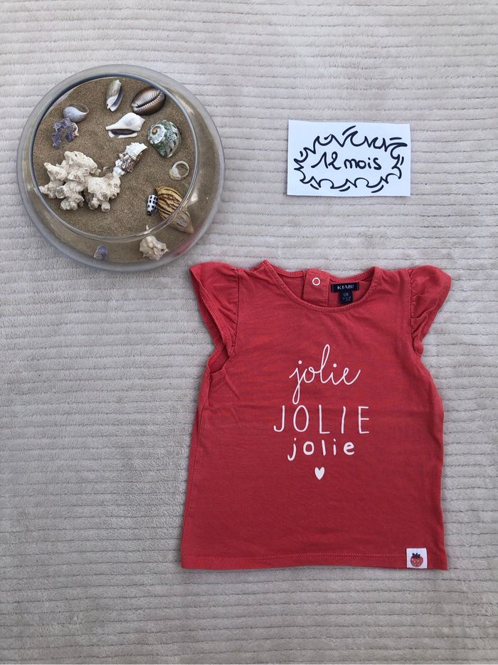 T-shirt à manches courtes - 12 mois (73/76 cm) - Kiabi - photo numéro 2