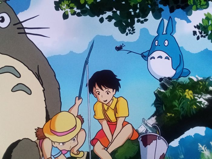 Affiche Poster Mon Voisin Totoro Studio Ghibli Miyazaki - photo numéro 3
