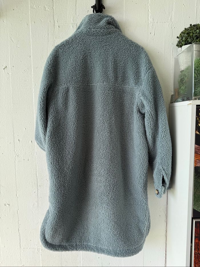 Veste manteau effet mouton taille M Bershka - photo numéro 9