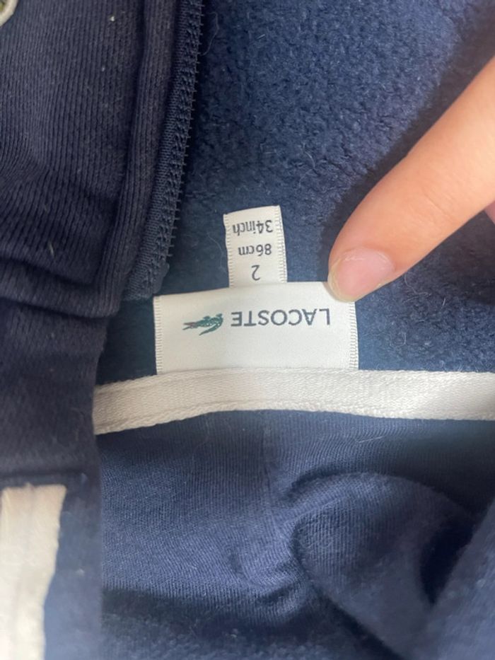 Veste zippé Lacoste - photo numéro 6
