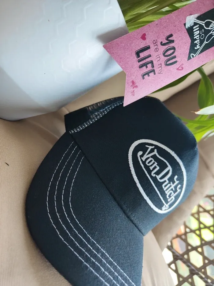 Casquette Trucker Von Dutch noire - photo numéro 4