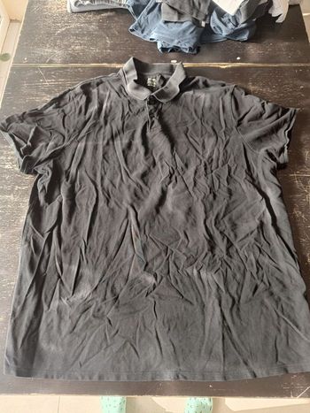 Polo uni noir