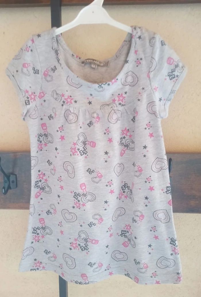 Tee-shirt imprimé 6 ans - photo numéro 4