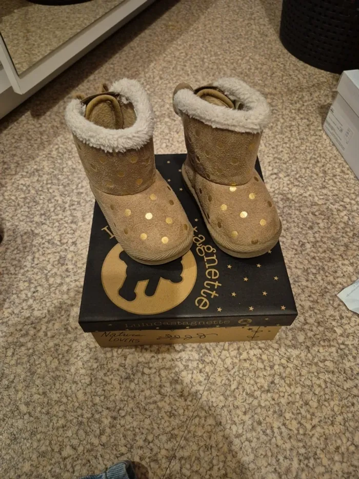 Bottes fourrés Lulu castagnette