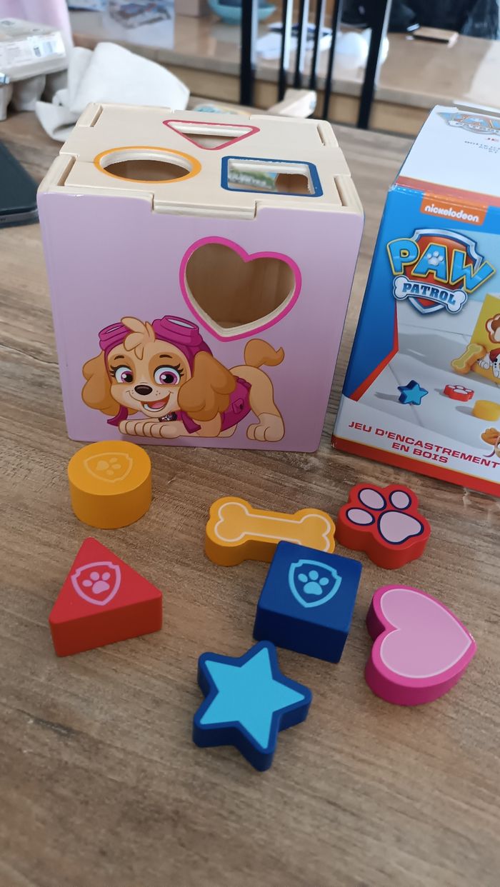 Jeux d encastrement en bois - photo numéro 2