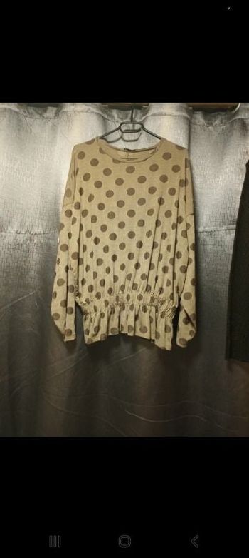 Blouse pois