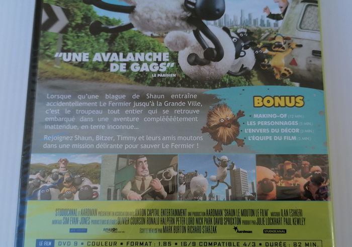 Dvd Shaun le mouton -dvd enfant. - photo numéro 3