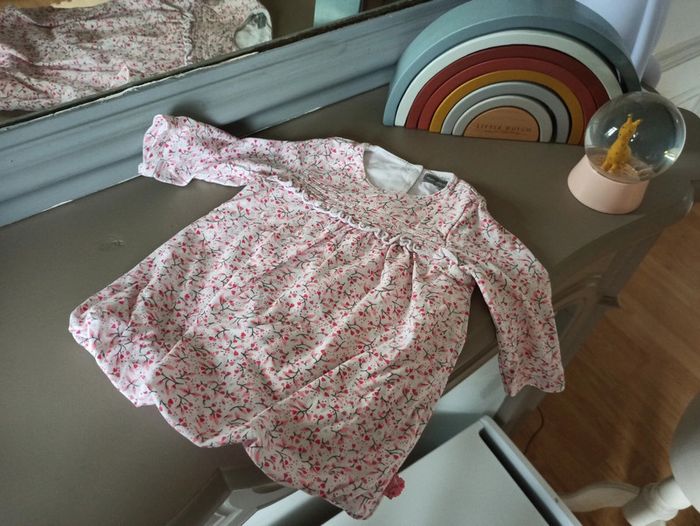 Tunique fleurie 3 mois Sergent Major