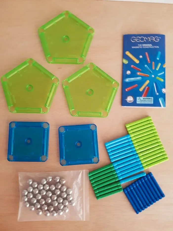 geomag color boîte de 91 pièces - photo numéro 4
