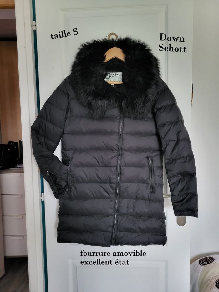 Doudoune mi-longue Schott Down taille que comme neuve