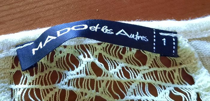 Débardeur jaune taille 1 - photo numéro 3