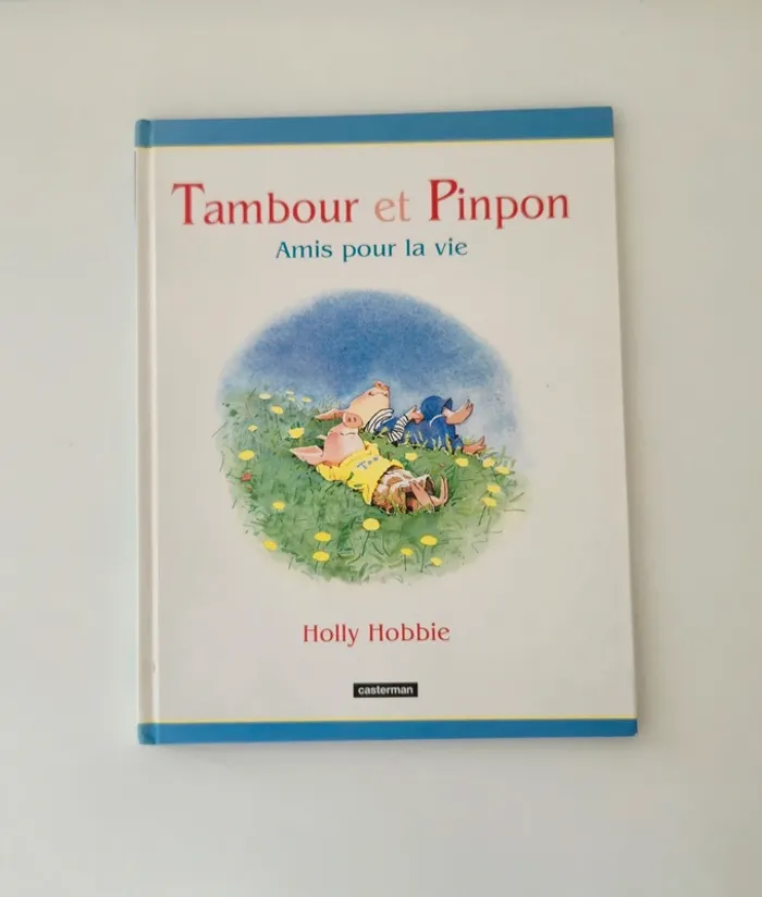 Livre tambour et pinpon "amis pour la vie"
