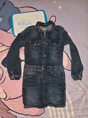 Robe en jeans
