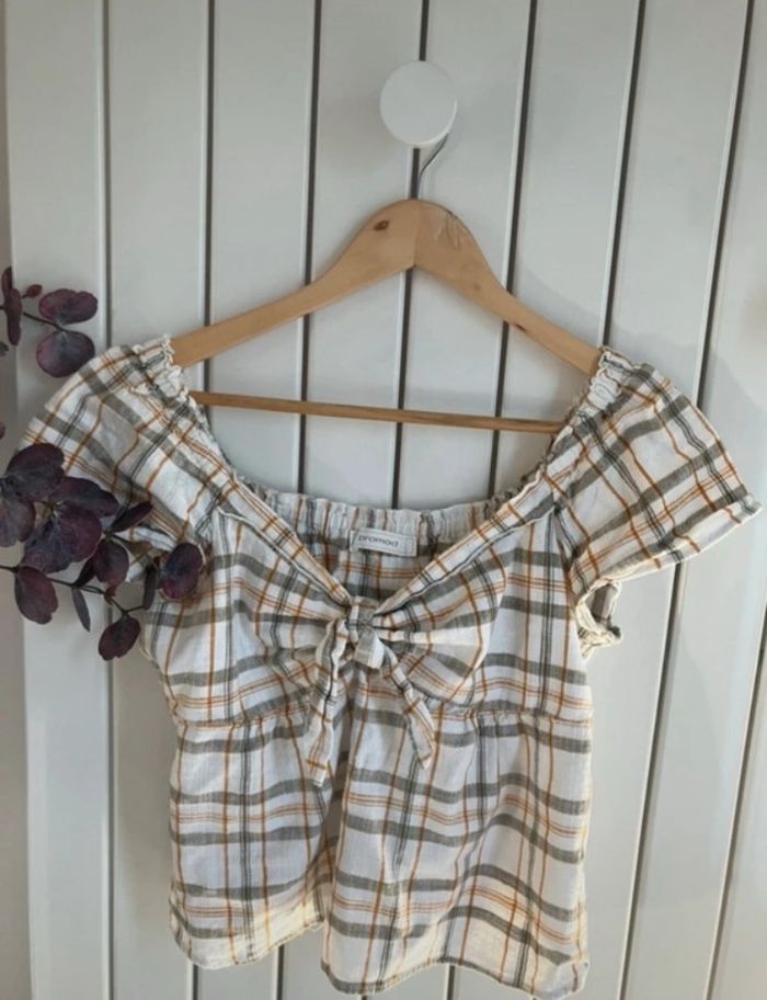 Haut promod à carreaux