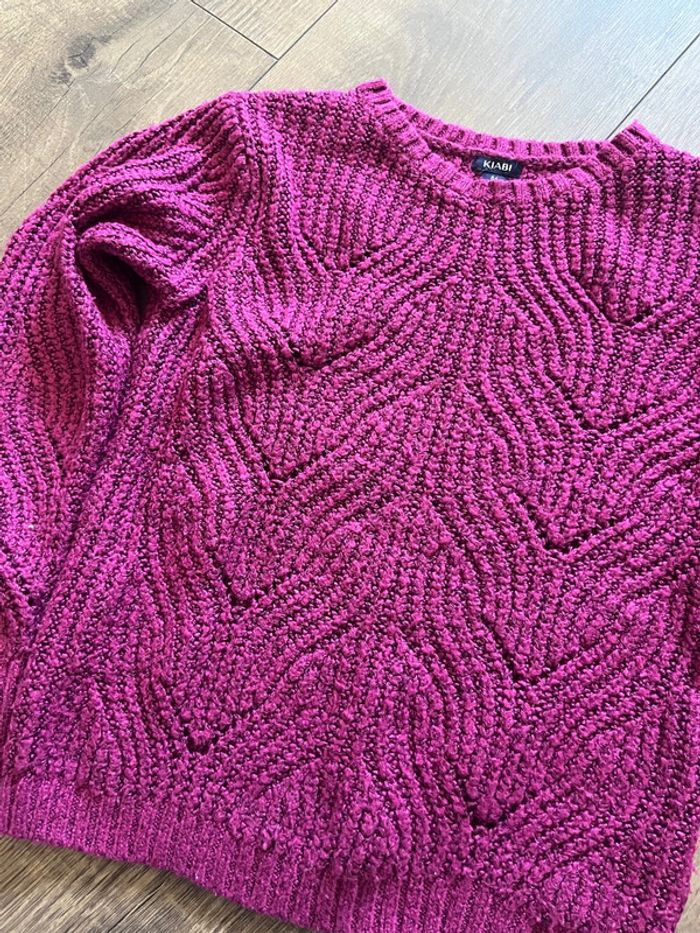 Pull violet 8 ans - photo numéro 3