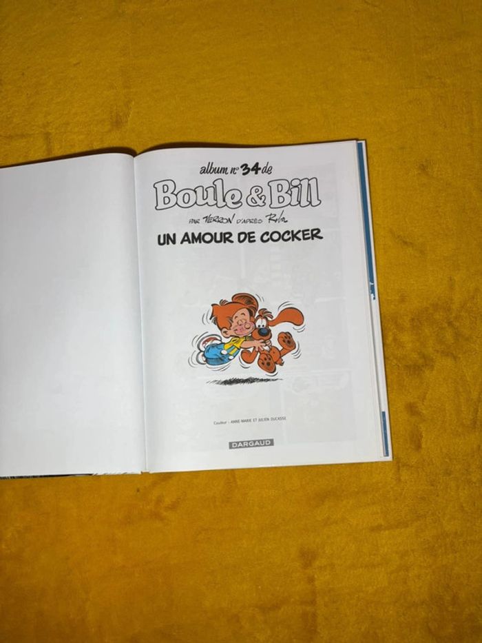 Bd Boule et Bill Tome 34 Un Amour de Cocker - photo numéro 4