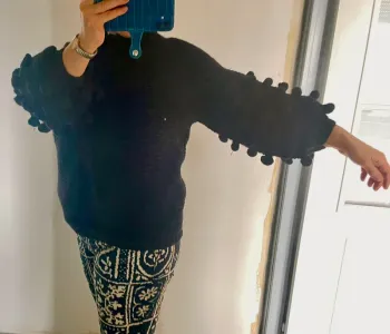Magnifique sweat noir