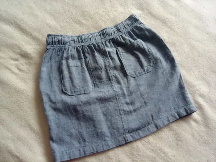 Mini-jupe avec ceinture élastique et poches 38 - photo numéro 5