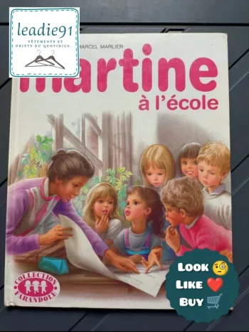 Livre Martine à l'école