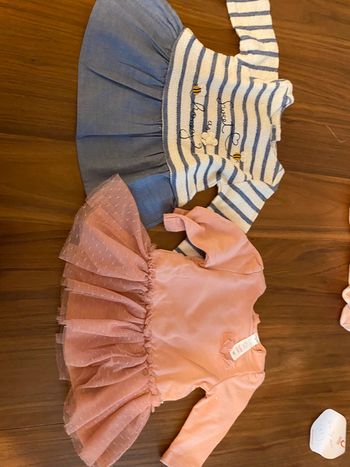 Lot robes été 0-3 mois 62 cm coton C&A
