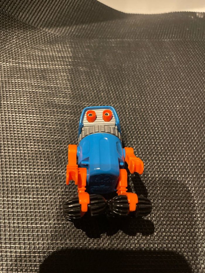 Playmobil figurine robot bleu et orange série espace - photo numéro 6