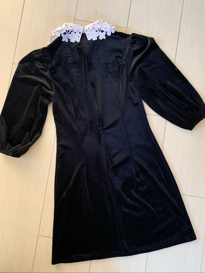Tally Weijl robe velours noire S - photo numéro 3