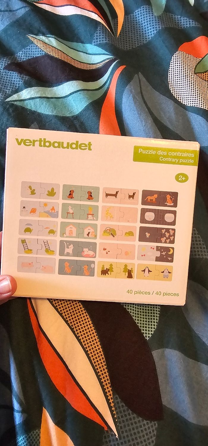 Puzzle des contraires Verbaudet neuf