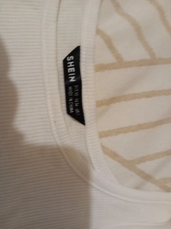 Débardeur shein blanc