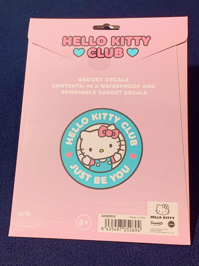 Lot 44 stickers autocollants Hello Kitty Club Sanrio - photo numéro 2