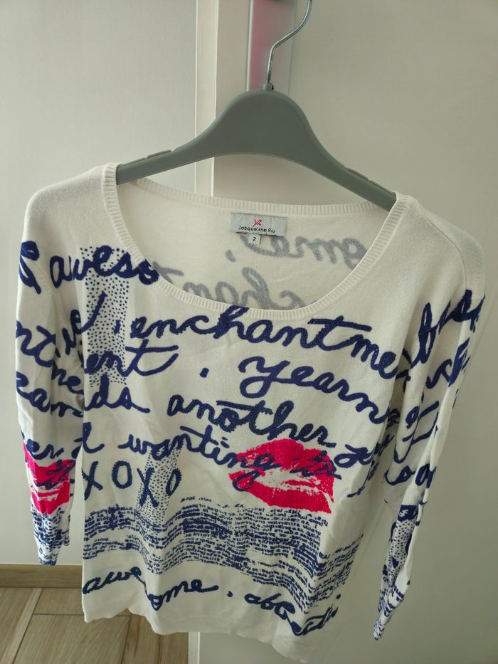 Pull manche longue