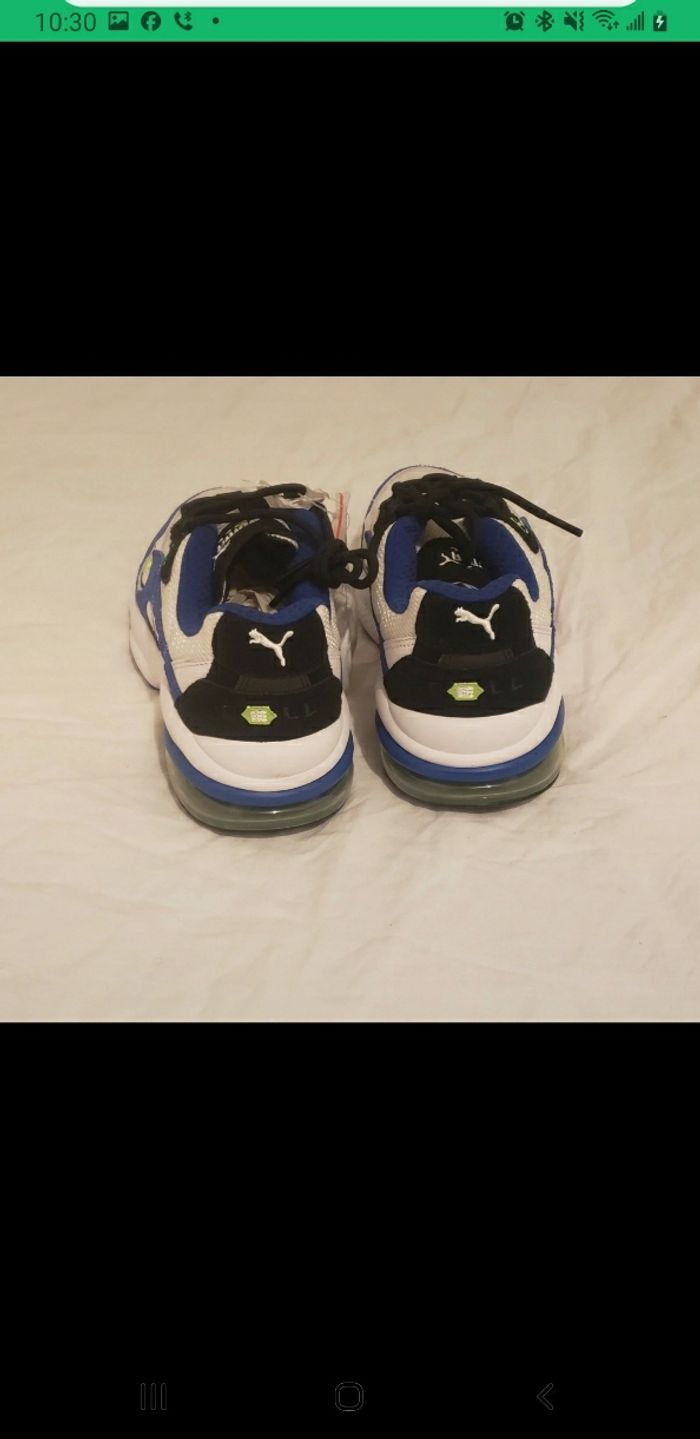 Basket puma couleur bleu blanc  taille 43 - photo numéro 2