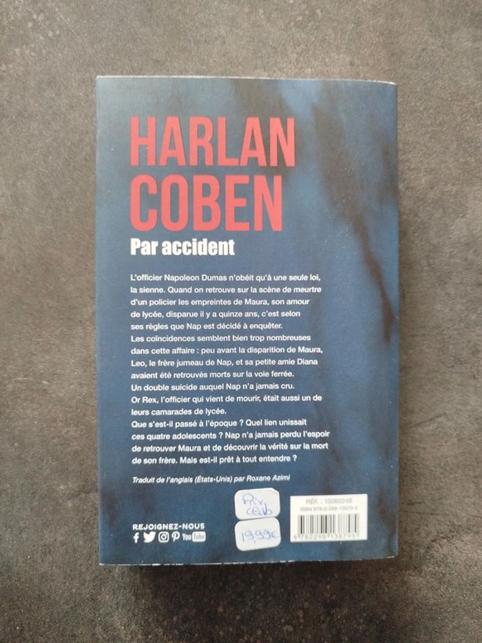 Par accident Harlan Coben - photo numéro 2