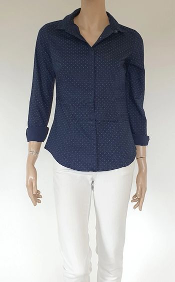 Chemisier à pois Kiabi T.36