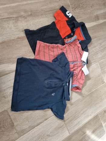 Lot 3 polo 12 mois