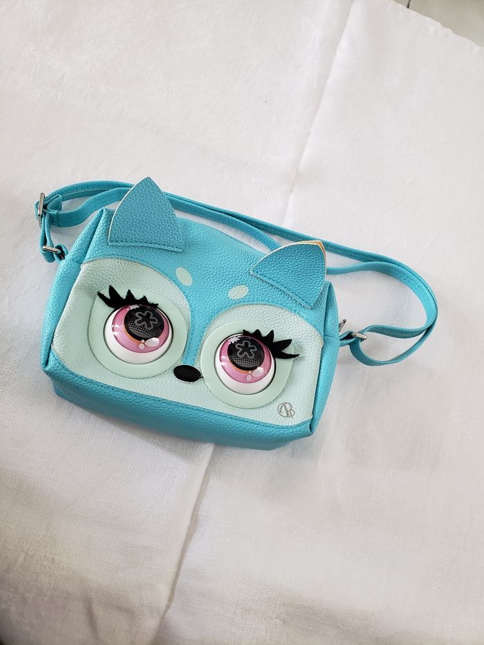 Sac à main enfant interactif renard purse pets