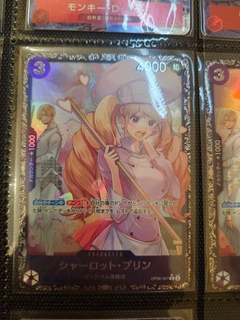 Pudding jap one piece tcg