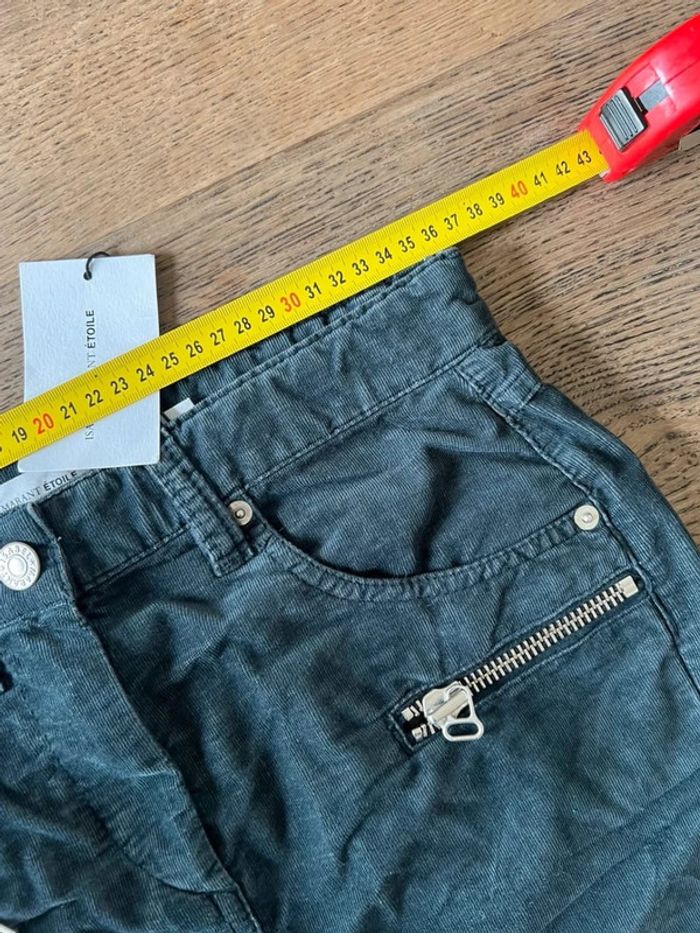 Minijupe Isabel Marant grise - photo numéro 5