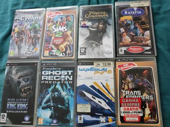 Lot de jeu psp 