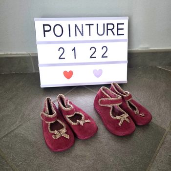 Lot 2 paires de chausson 21 22