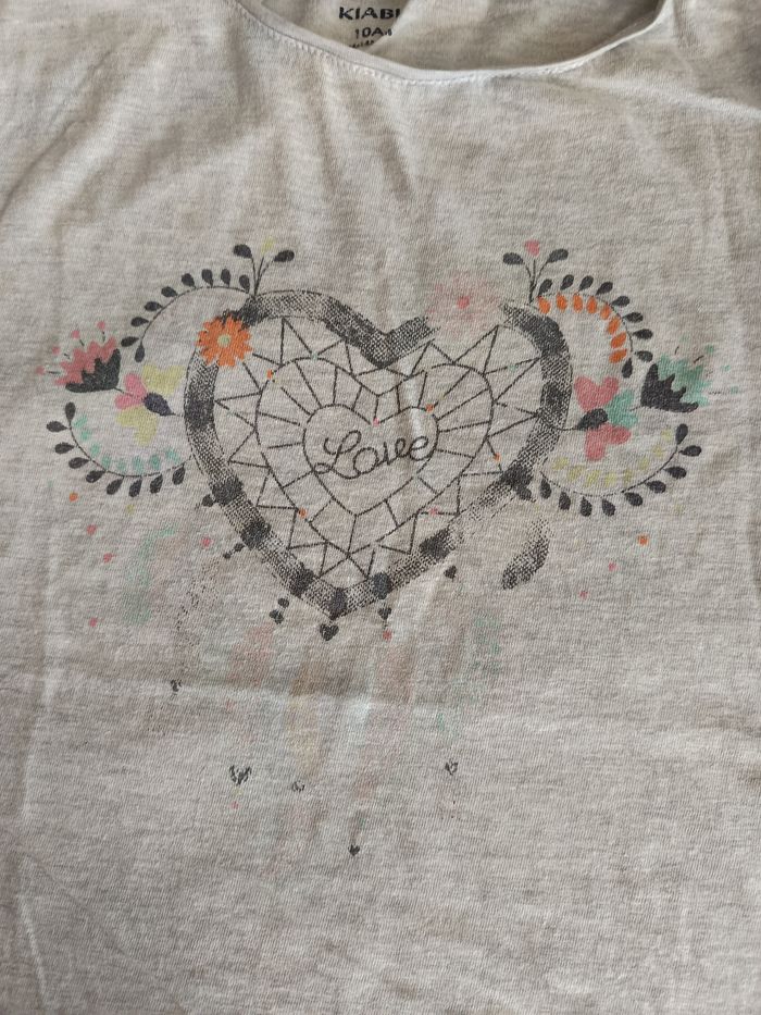 T shirt mc 10 ans fille - photo numéro 2