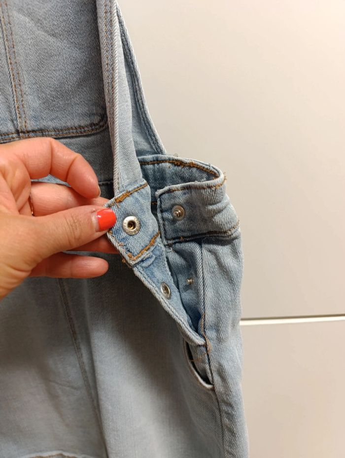 Robe en jean/salopette, Kiabi - photo numéro 3