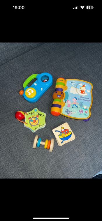 Lots de jouet en bois