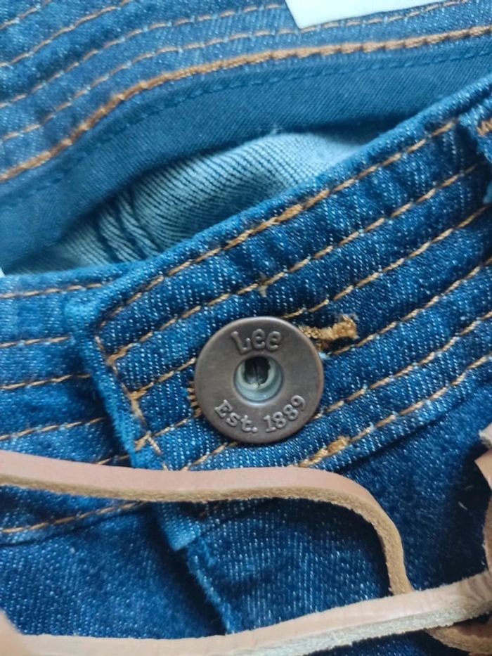Jeans skinny bleu marine modèle Scarlet - Emma François taille 36 Lee neuf - photo numéro 8