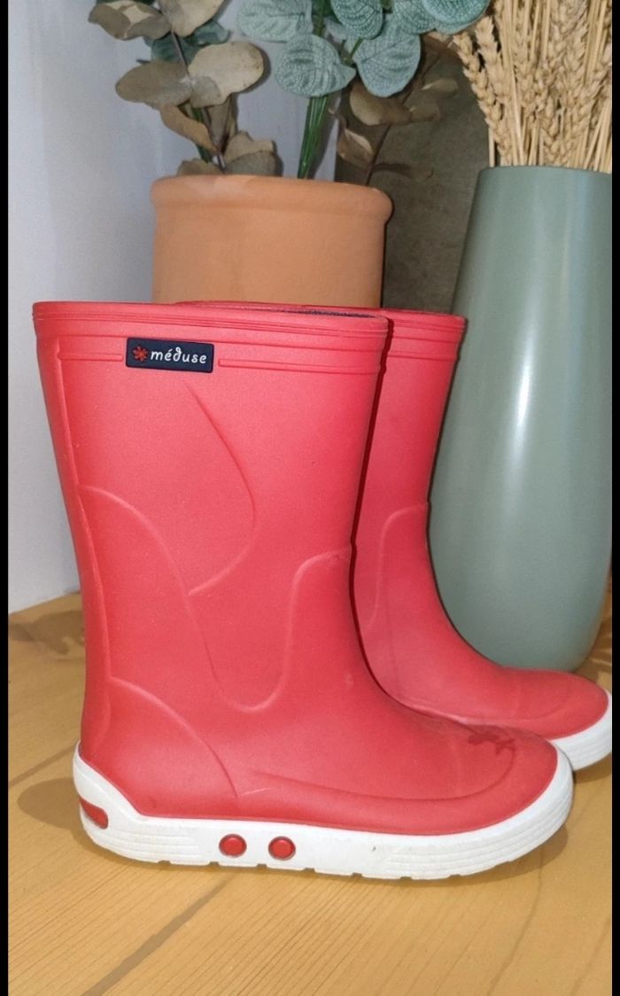 Bottes Méduse rouge p. 32
