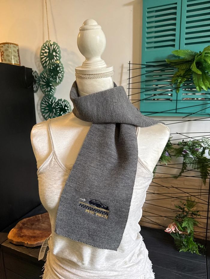 Écharpe légère grise garçon petit pirate