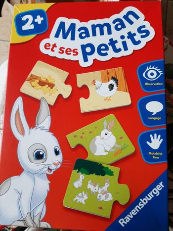 Jeu d association maman et ses petits