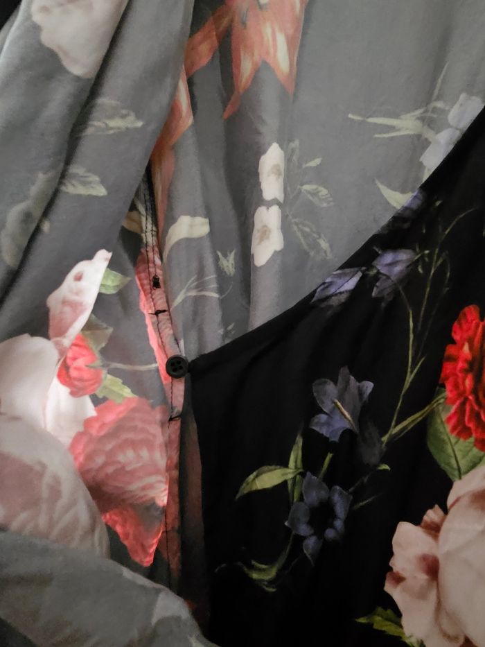 Robe portefeuille imprimée fleurs Superdry 38/40 - photo numéro 4